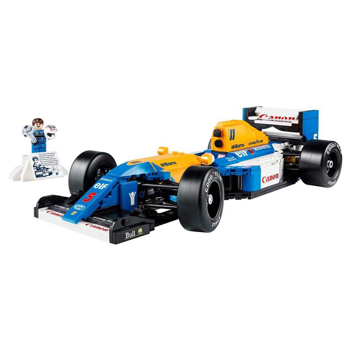 10353 Williams Racing FW14B et Nigel Mansell ® Icons orange, LEGO