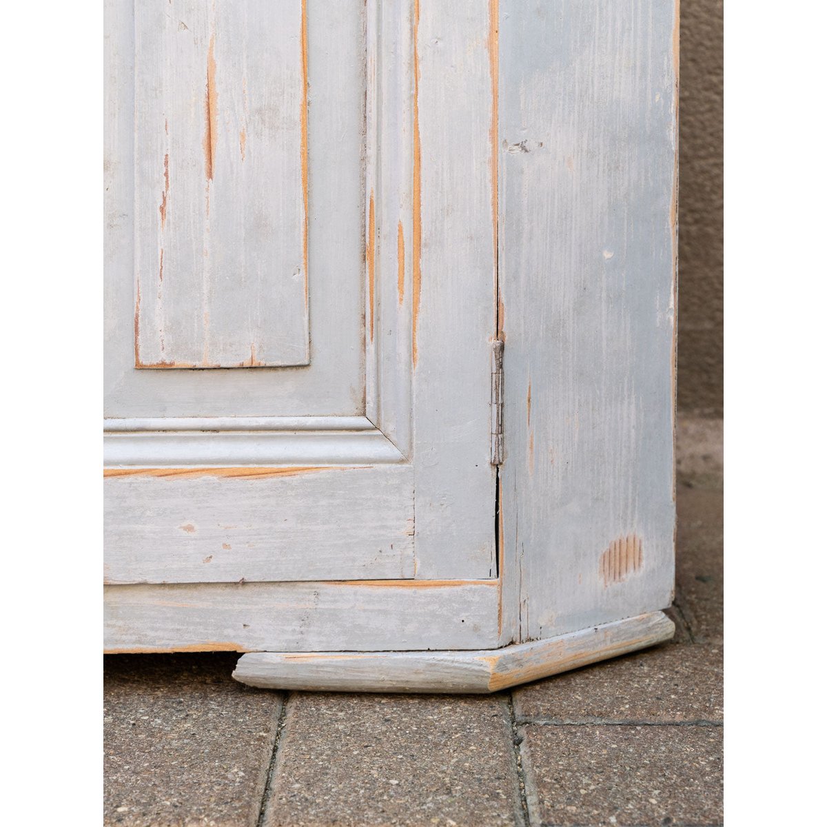 Confiturier en bois patiné bleu Gilbert N°1823 - Bon état bois clair, DEBONGOUT