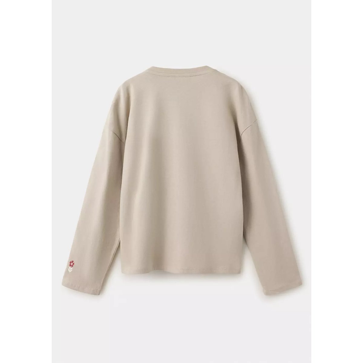 T-shirt coton imprimé lettres sable, MANGO KIDS