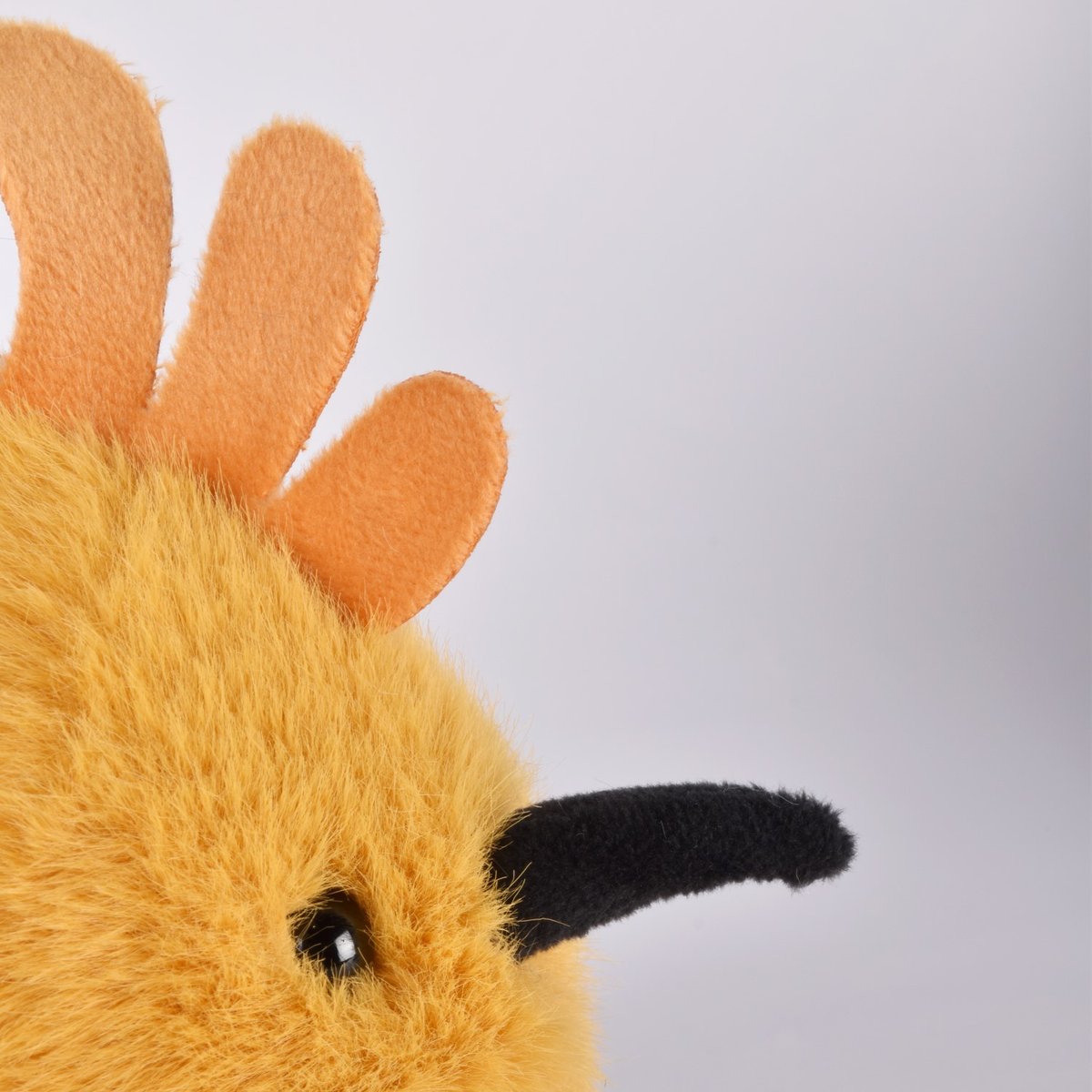 Peluche oiseau LES CUI-CUI PARADIS 15 cm kiwi orange, HISTOIRE D'OURS