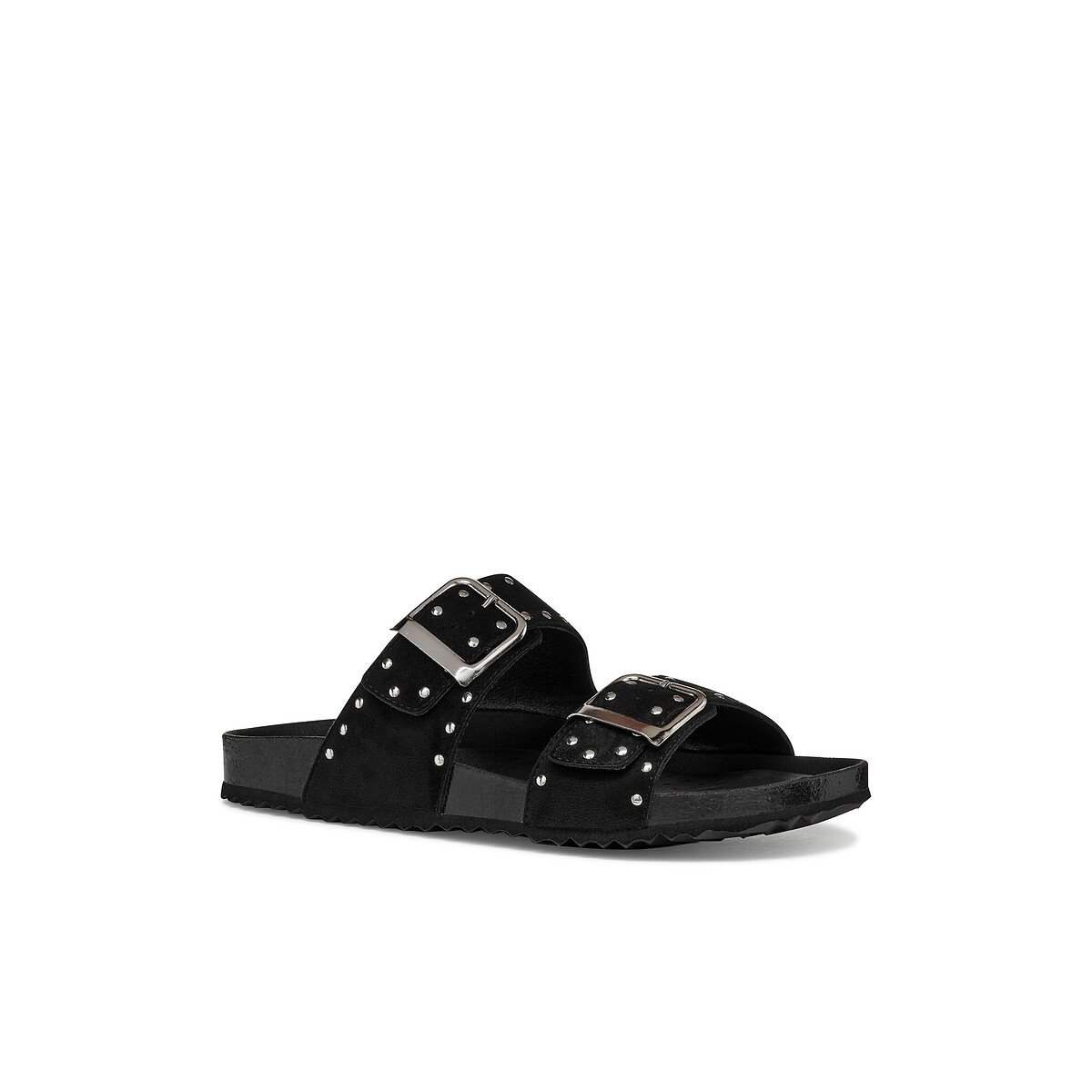 Mules à studs Brionia noir, GEOX