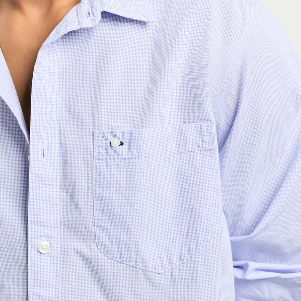 Chemise Coupe Regular À Carreaux En Popeline blanc, PEPE JEANS
