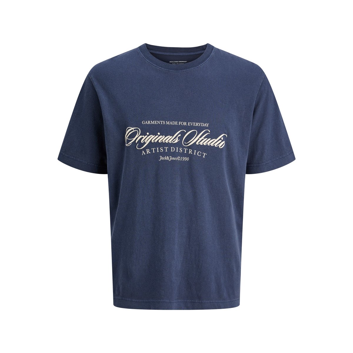 T-Shirt bleue - ocean cavern, JACK & JONES