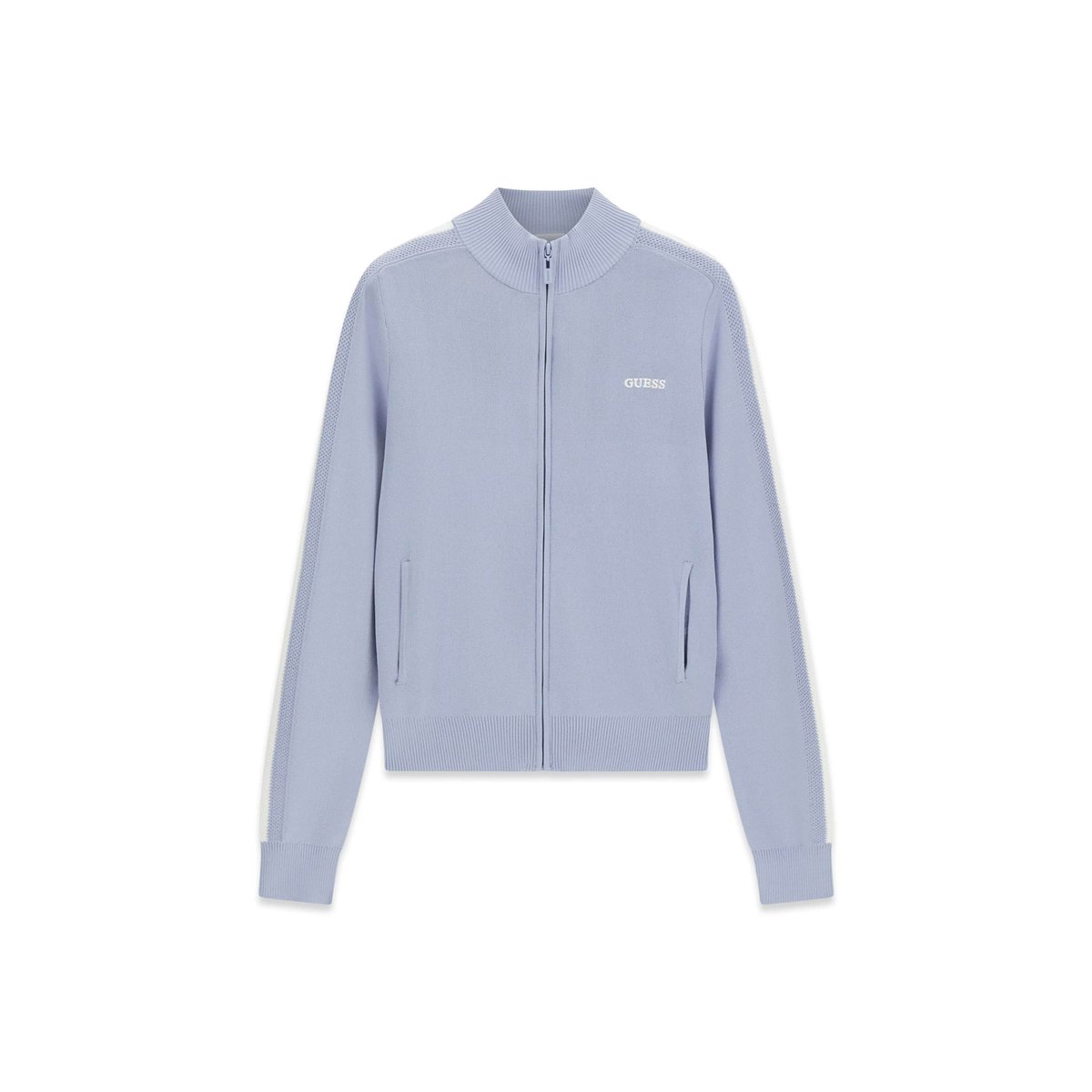 Sweatshirt Avec Bande Latérale bleu ciel, GUESS