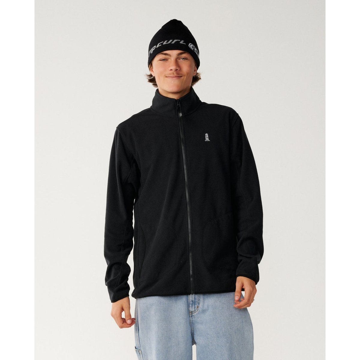 Sweat SEARCH SERIES POLAR ZIP noir, RIP CURL