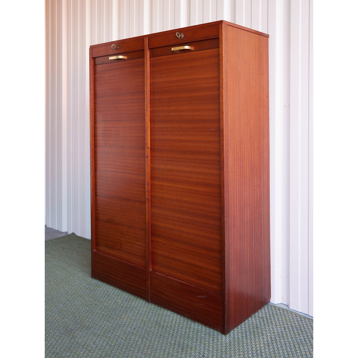 Classeur double en bois Fernand N°457 - Bon état bois foncé, DEBONGOUT