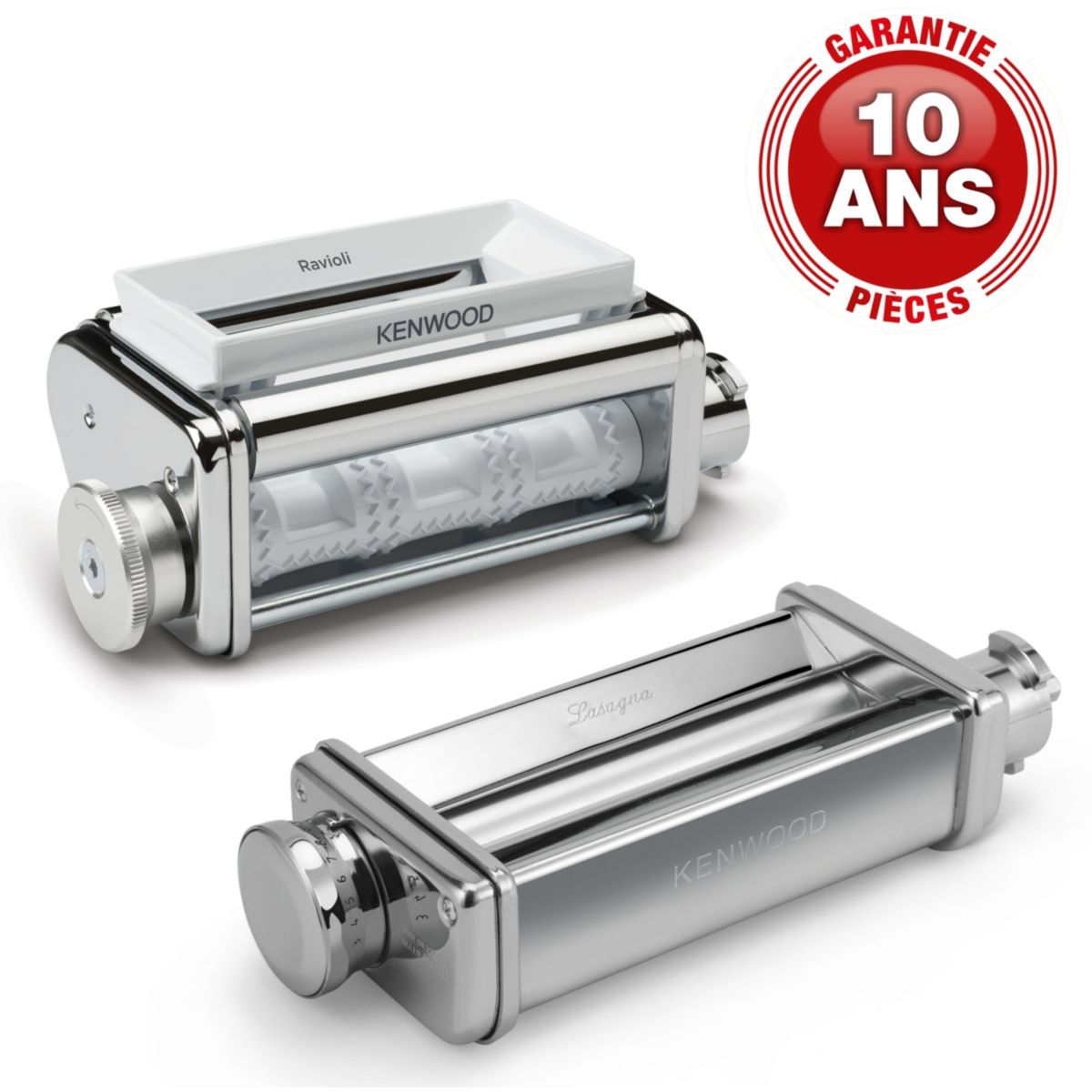 Filière MAX94A9ME Kit Laminoir + raviolis acier, KENWOOD