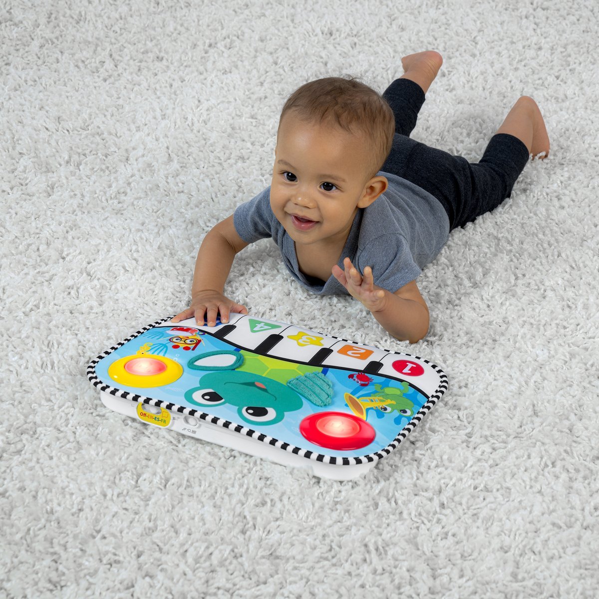 Jouet à accrocher et clavier musical multicolore, BABY EINSTEIN