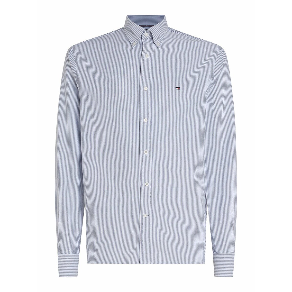 Camicia Oxford a taglio standard blu, TOMMY HILFIGER