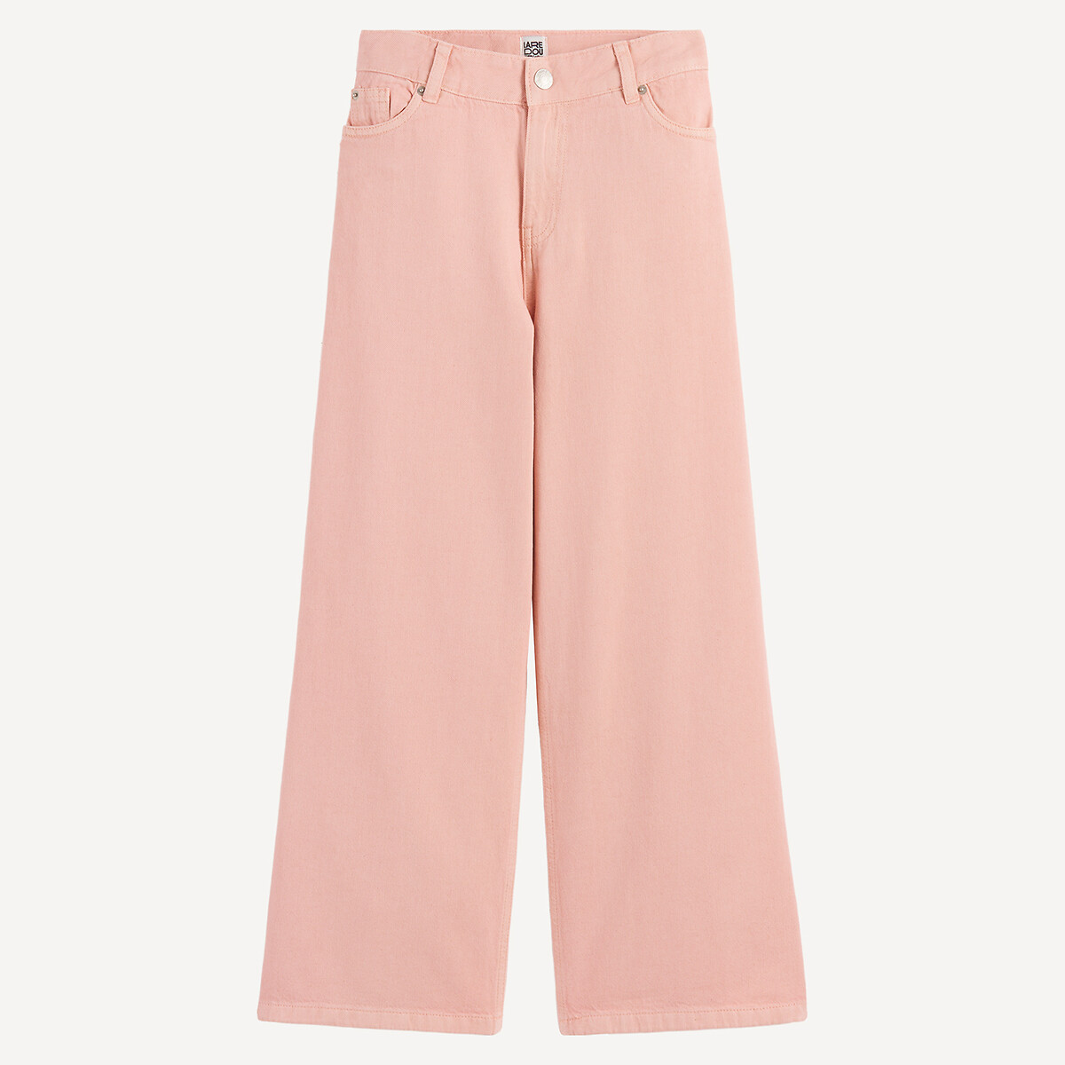 Calças largas coral, LA REDOUTE COLLECTIONS