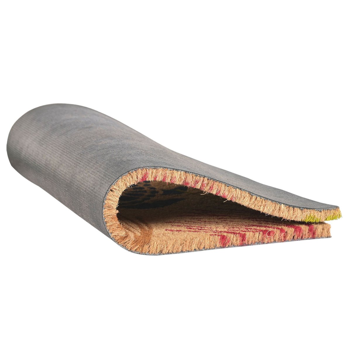 Set de 2 paillassons coco multicolore marin 60x40x1,5cm multicolore, WADIGA