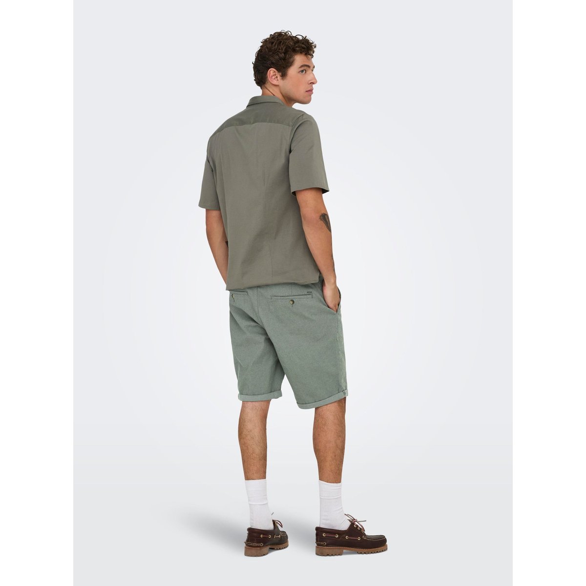 Short Chino ultimate grey, ONLY & SONS