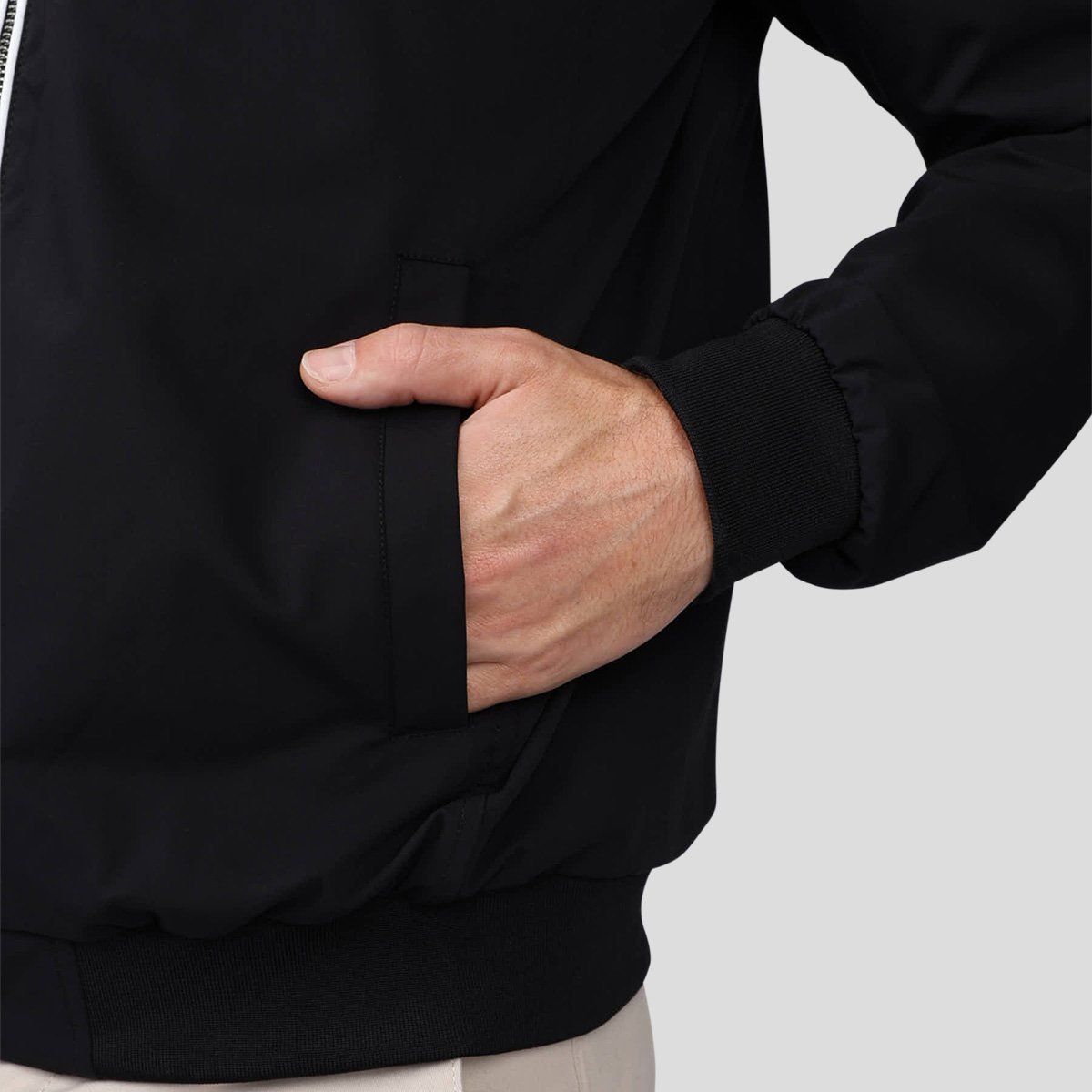 Blouson Donnie noir, MISE AU GREEN