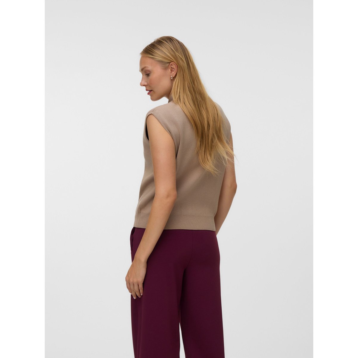 Pull En Maille silver mink, VERO MODA