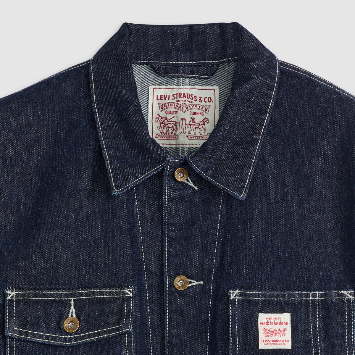 Veste Chore Berkley bleu - mornin classical t, LEVI'S
