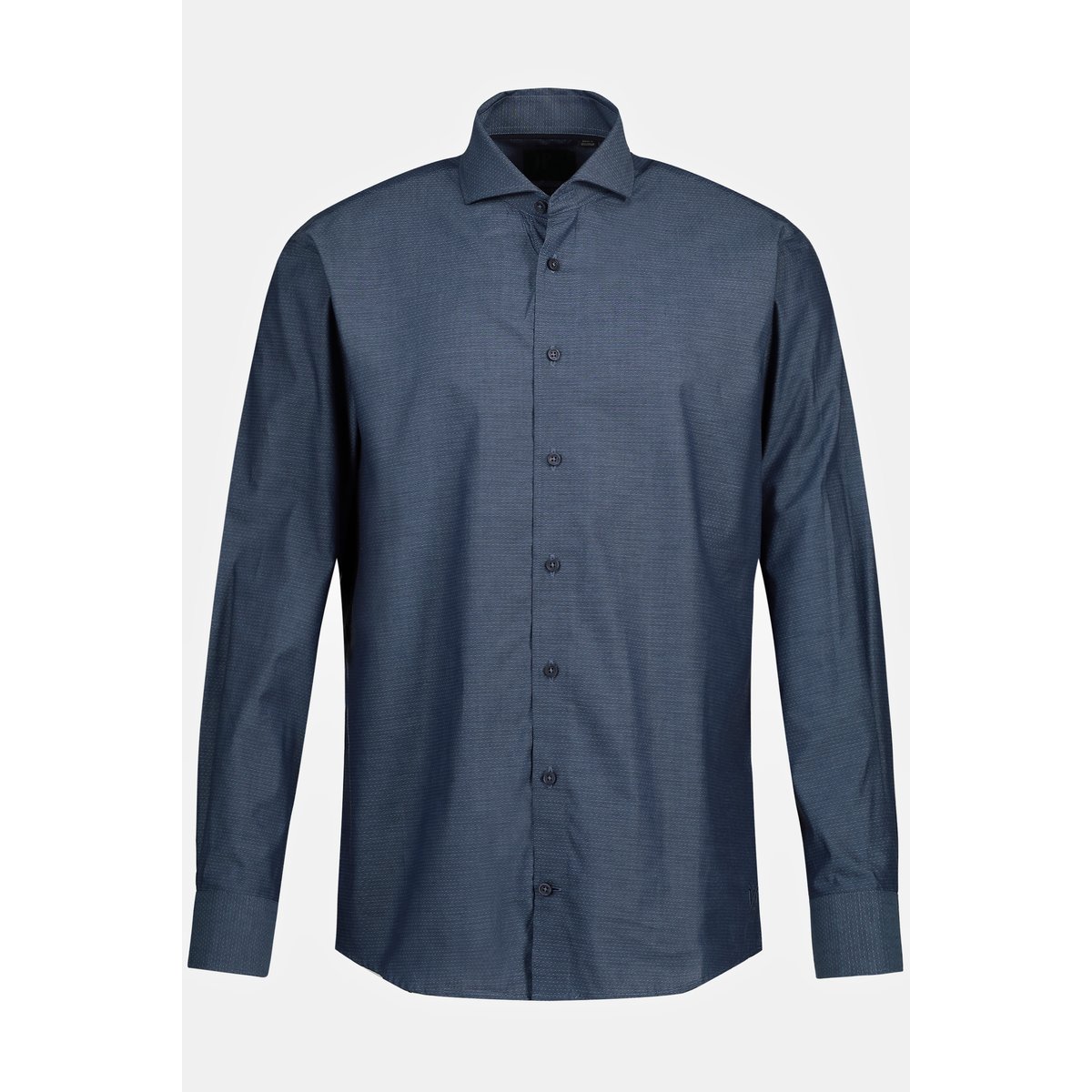 Chemise de ville à manches longues bleu marine, JP1880