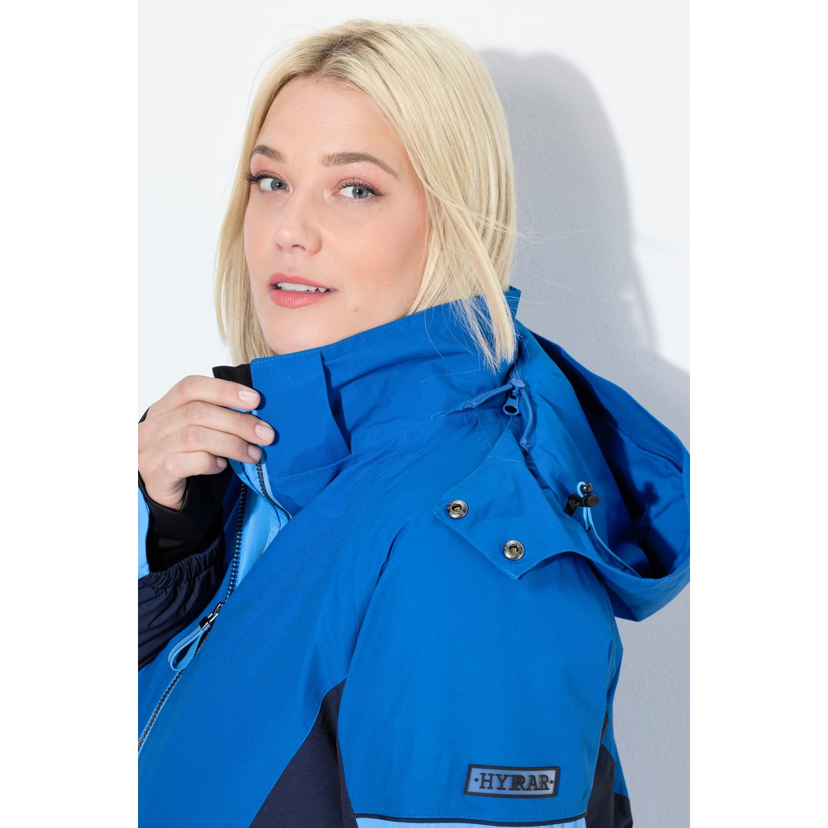 Veste technique HYPRAR, tissu imperméable jeans bleu, ULLA POPKEN