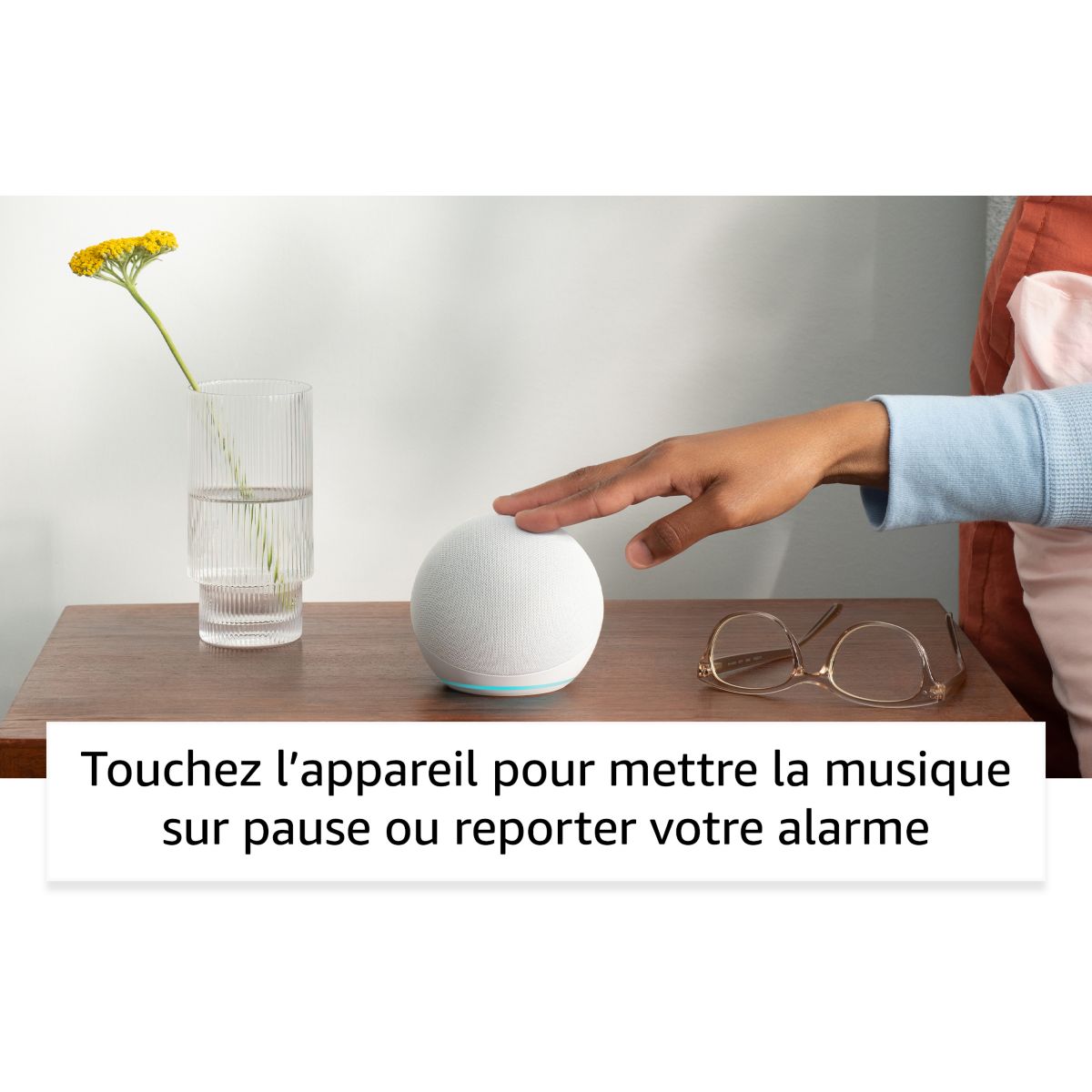 Assistant vocal Echo Dot 5 Blanc blanc, AMAZON