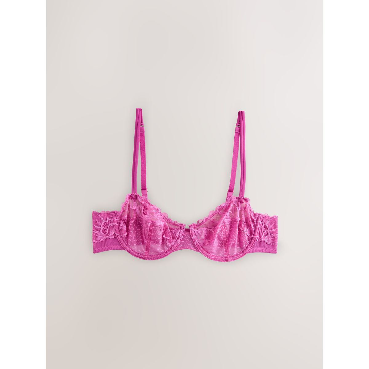 Soutien-gorge balconnet dentelle, lot de 2 rose/blanc, NEXT