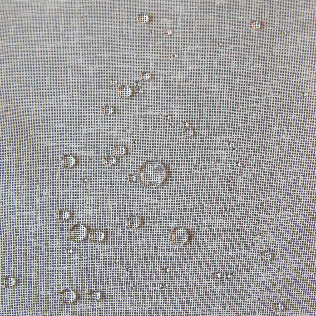 Voilage déperlant à oeillets - QABANE blanc, HOME MAISON