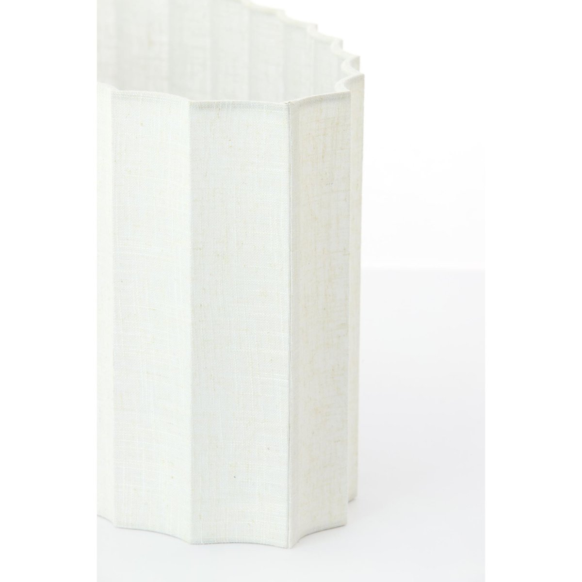 Abat-Jour Textiles DISLI crème, LIGHT & LIVING 