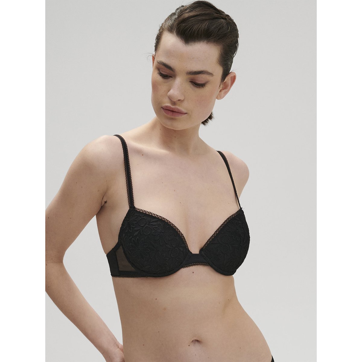Soutien-gorge push-up, AMAZONE noir, SIMONE PERELE