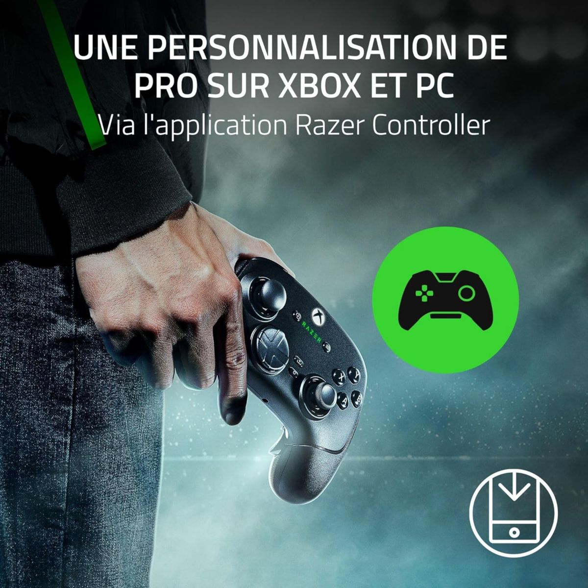 Manette Wolverine V3 Pro Blanche couleur unique, RAZER