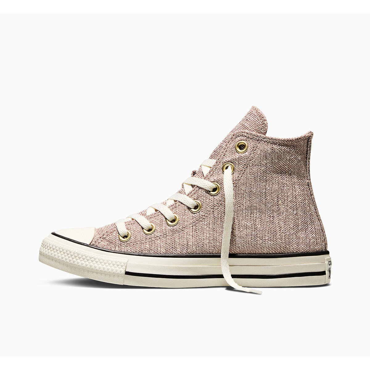 Baskets CHUCK TAYLOR ALL STAR SHINY HEATHERED CANVAS bois de rose, CONVERSE