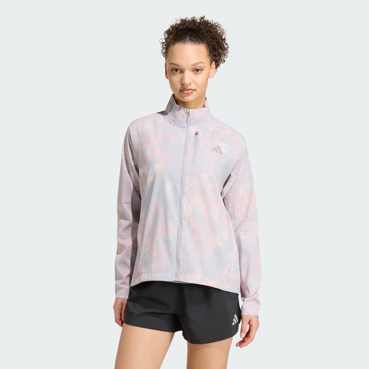 Veste De Running Adi365 Animal Print Iconic Veste De Running Adi365 Animal Print Iconic grey one / semi frozen turbo / glory grey, adidas Performance