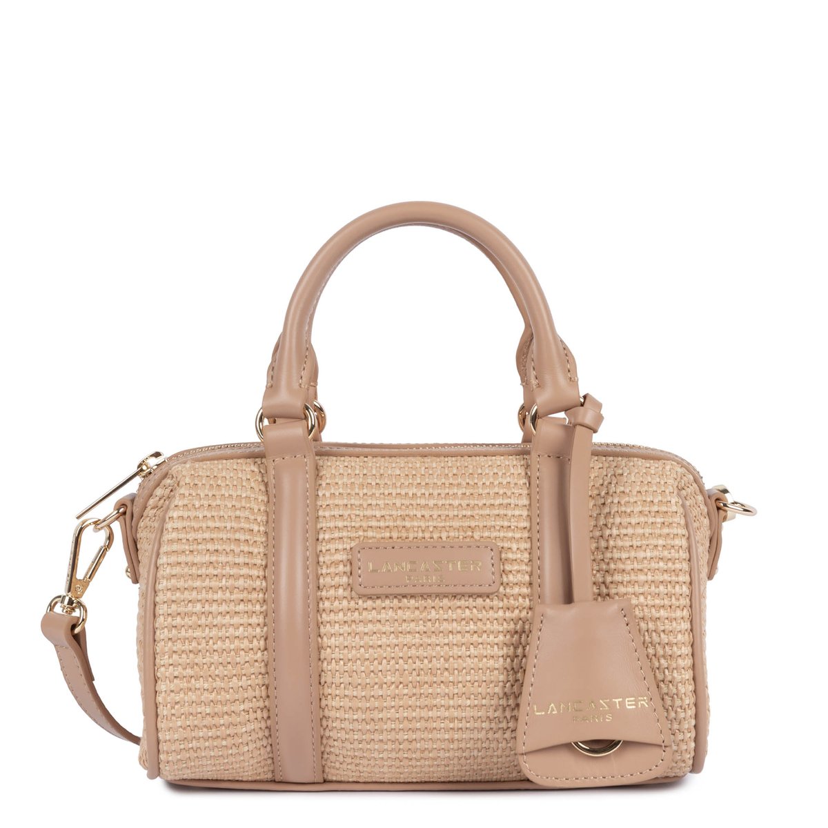 Sac polochon MINI OSIER naturel, LANCASTER