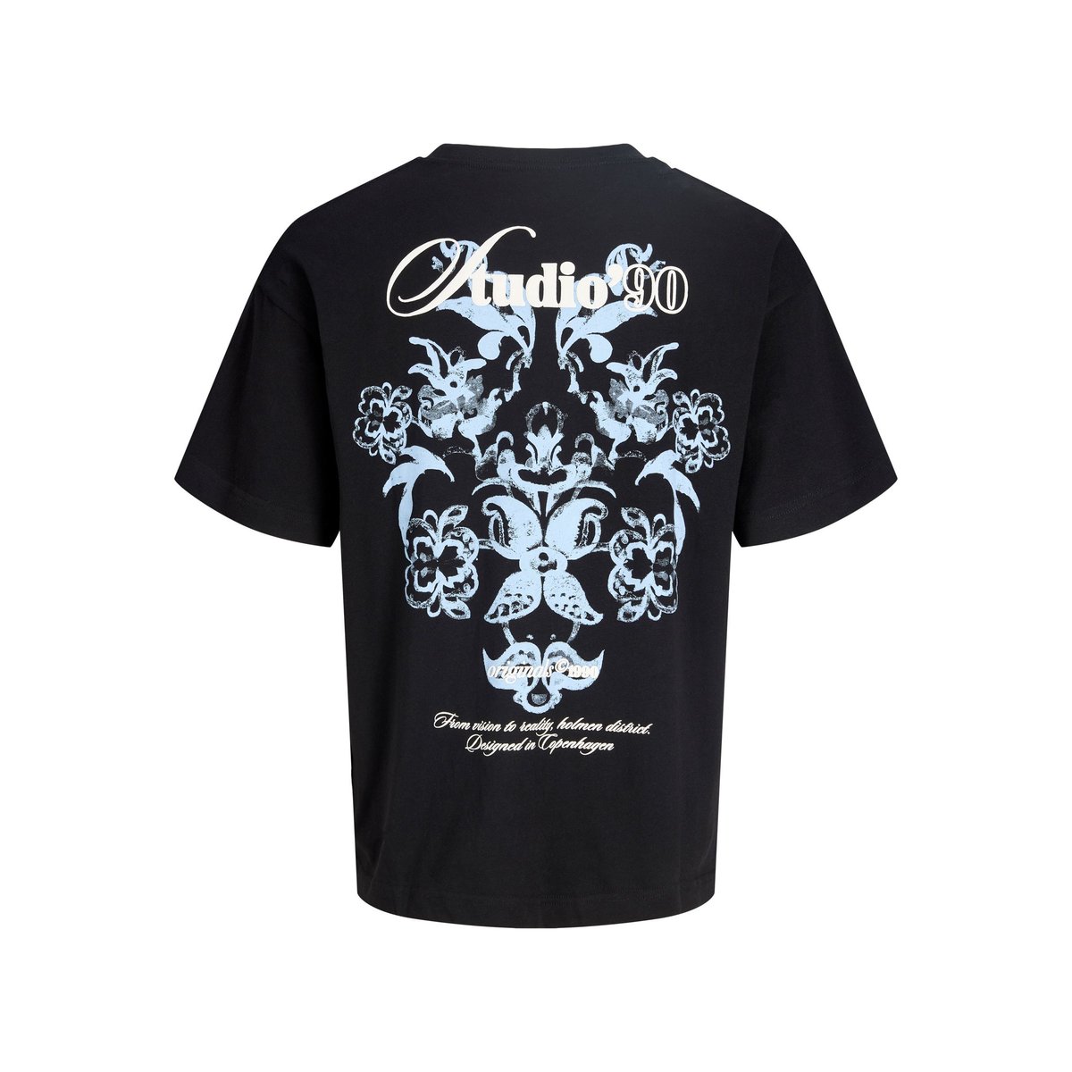 T-Shirt black 1, JACK & JONES JUNIOR