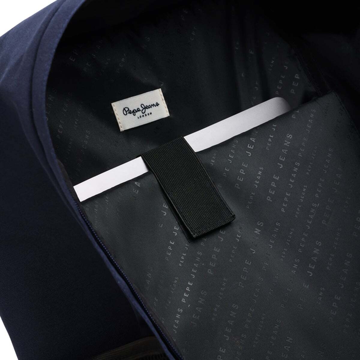 Sac À Dos Pour Ordinateur Portable Avec Fermeture Éclair bleu dulwich, PEPE JEANS