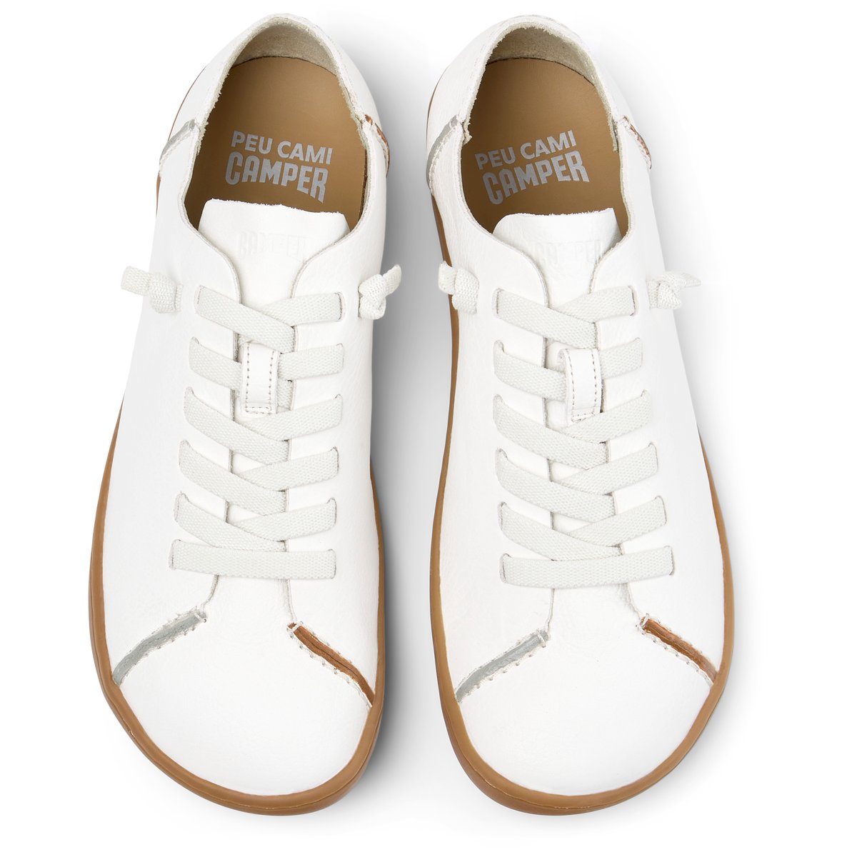 Baskets Cuir G3D PEU CAMI TWINS blanc naturel, CAMPER