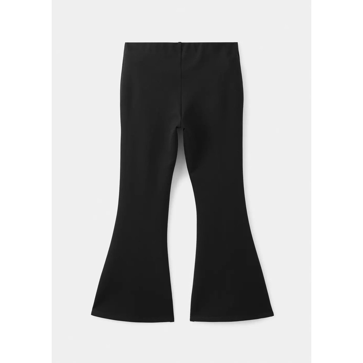 Legging flare avec coutures noir, MANGO KIDS