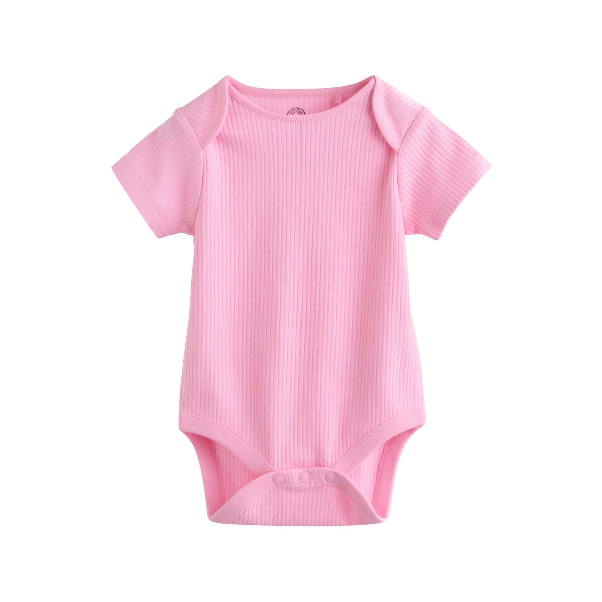Body bébé à manches courtes, lot de 5 rose/blanc, NEXT