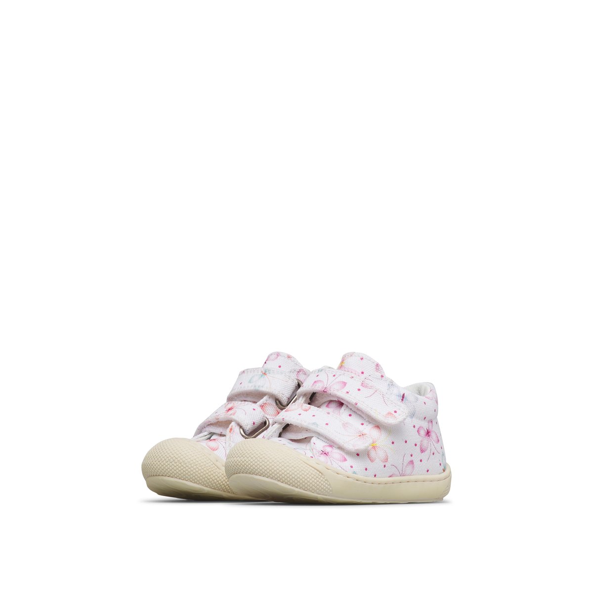 Chaussures premiers pas en tissu COCOON VL blanc-, NATURINO