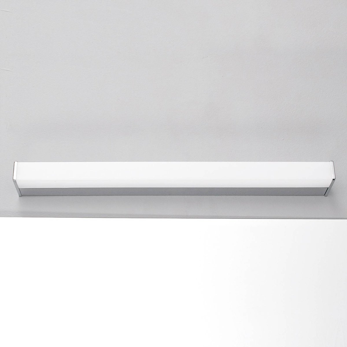 Applique en métal moderneLED, Philippa chrome, blanc, LINDBY
