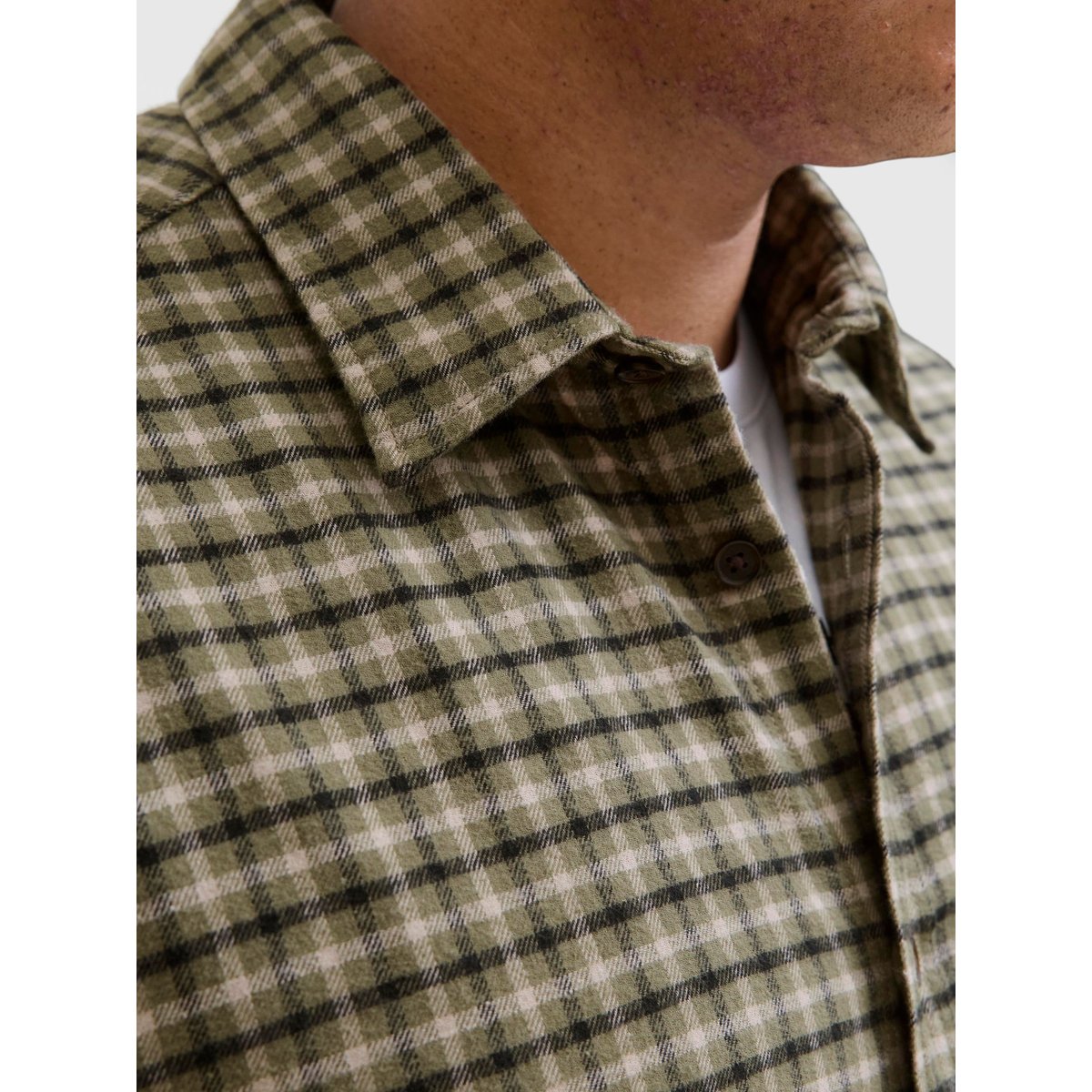 Chemise dusty olive, JACK & JONES