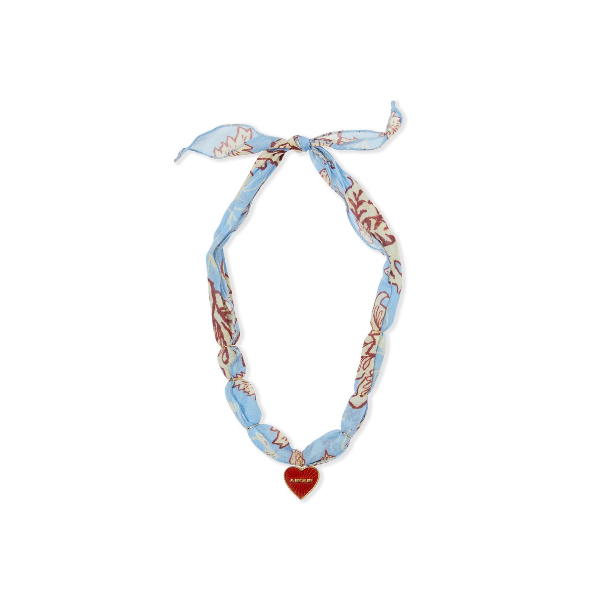Foulard en coton à charms BRIGET multicolore, ETAM
