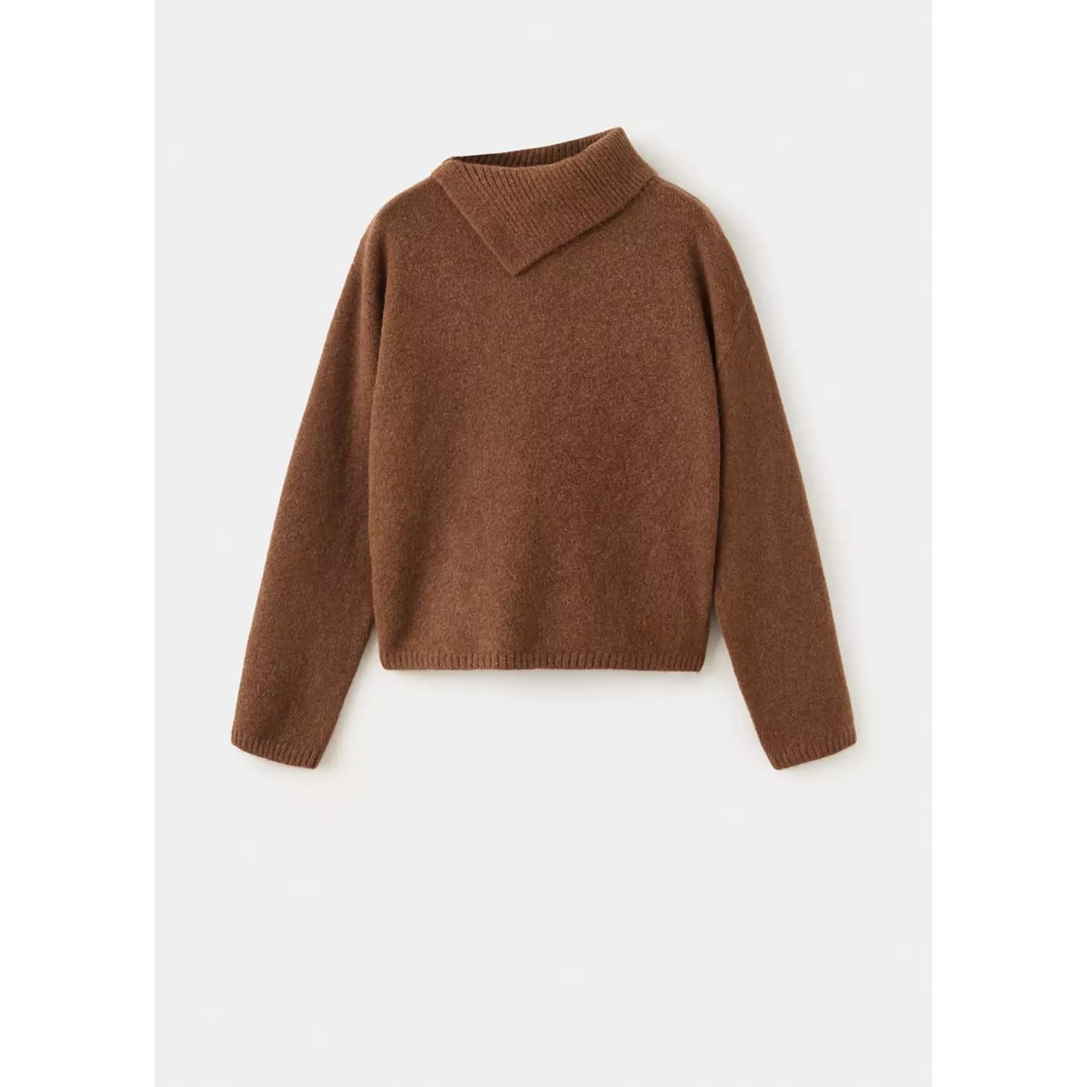 Pull-over à col roulé caramel, MANGO TEEN