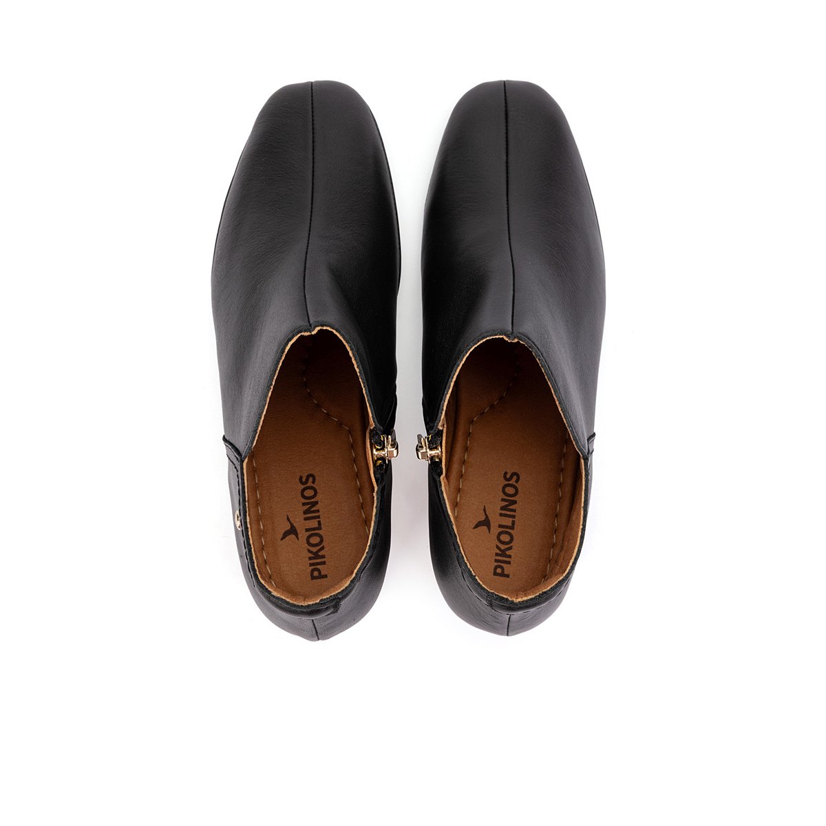 Bottines à talon cuir Ubeda black, PIKOLINOS