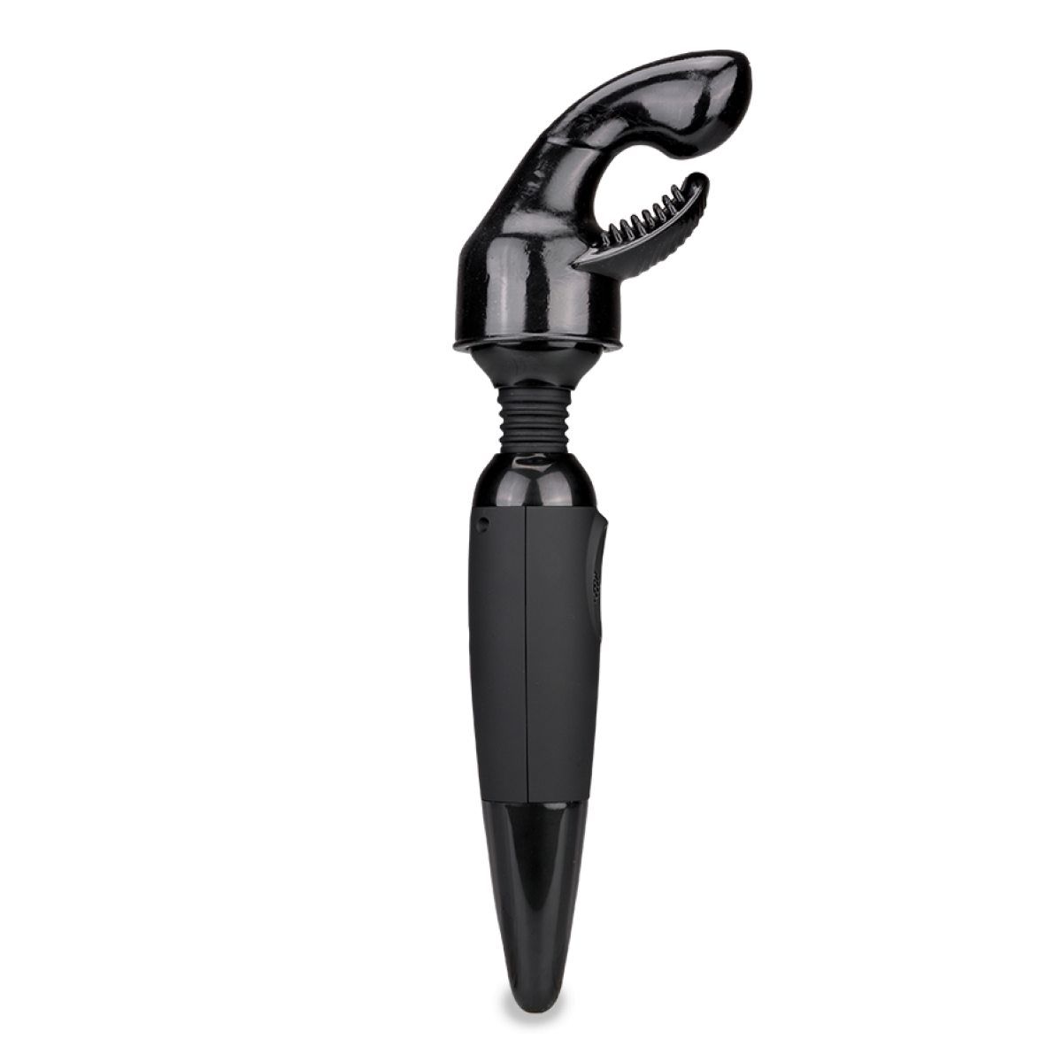 Vibromasseur puissant Fantasy Wand black 2 embouts noir, LOVE AND VIBES