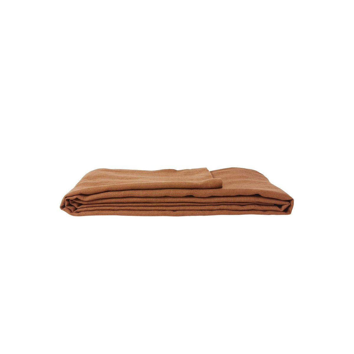 Nappe en lin lavé marron moka, GABRIELLE PARIS