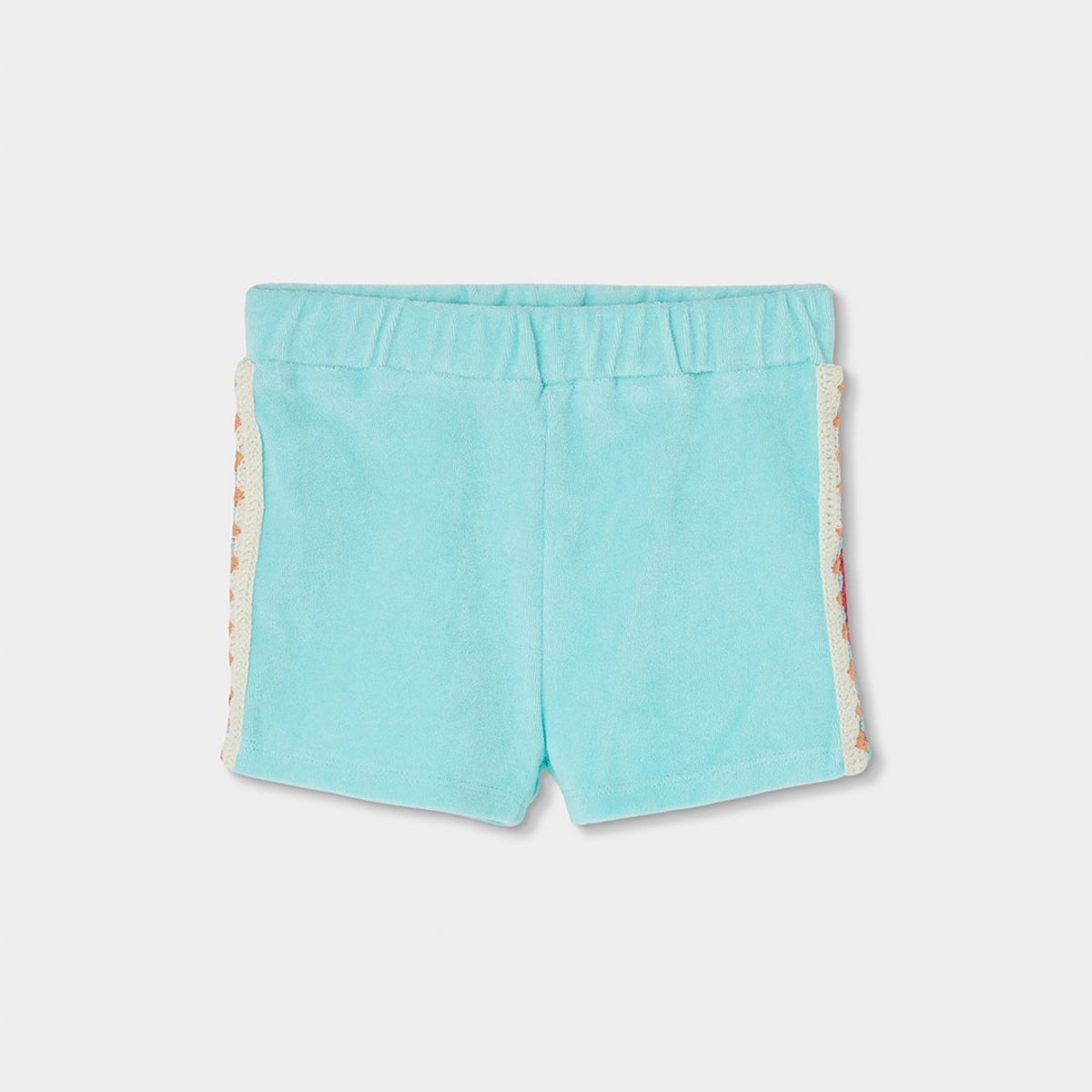 Ensemble fille top et short vert, BOBOLI