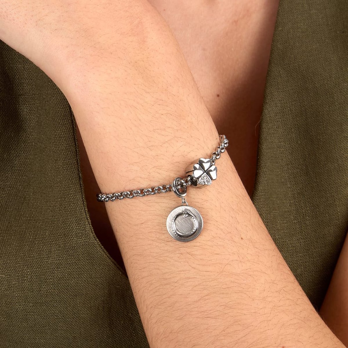 Bracelets en Cristal/crystal/steel et Cristal acier inoxydable, MORELLATO
