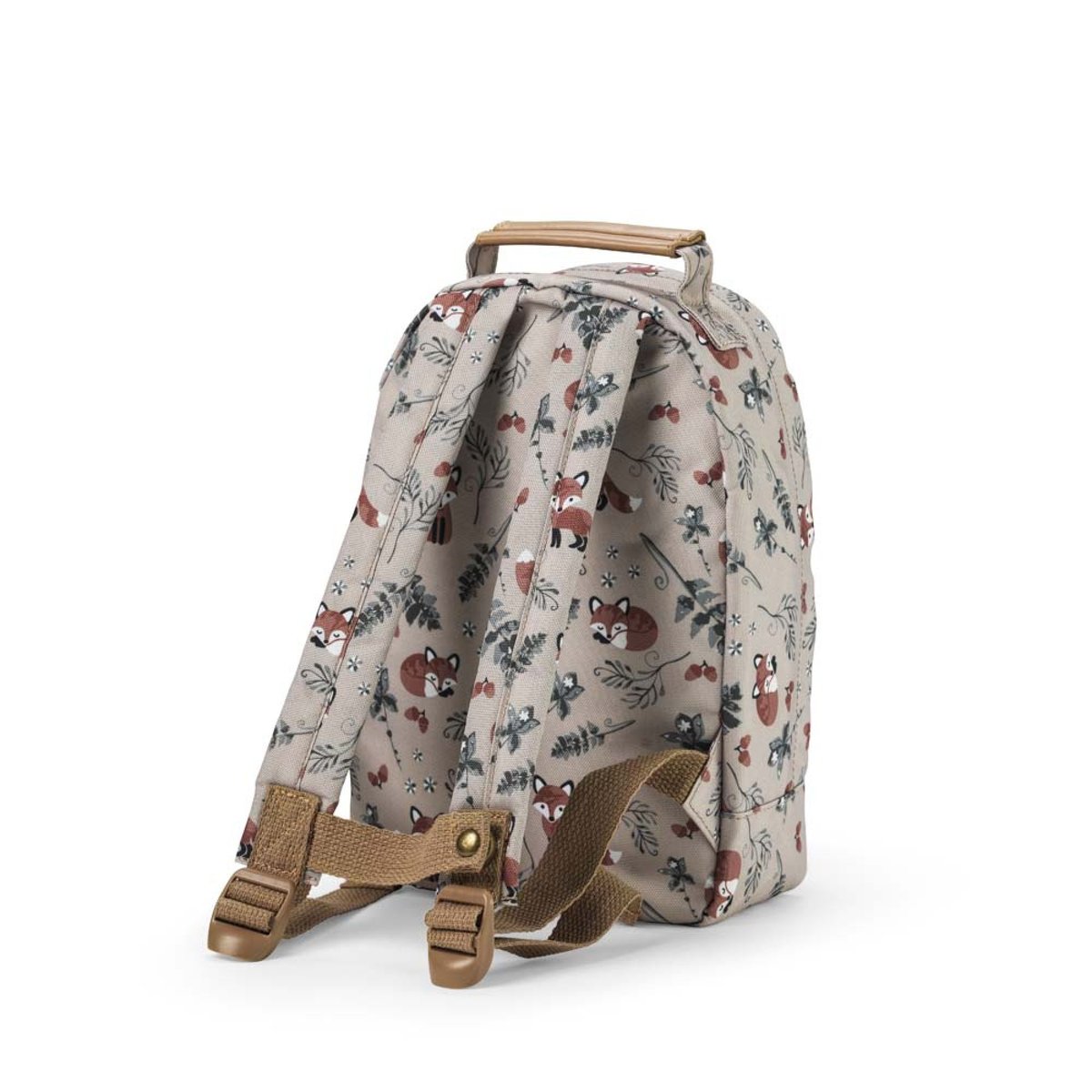 Sac à dos Nordic Woodland marron, vert, beige, ELODIE DETAILS
