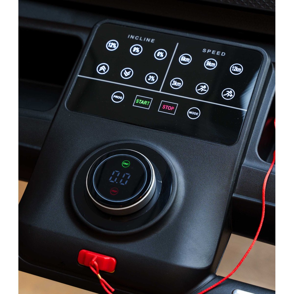 Tapis de course connecté 22 km/h - CARE - Fast Runner SP noir, CARE FITNESS