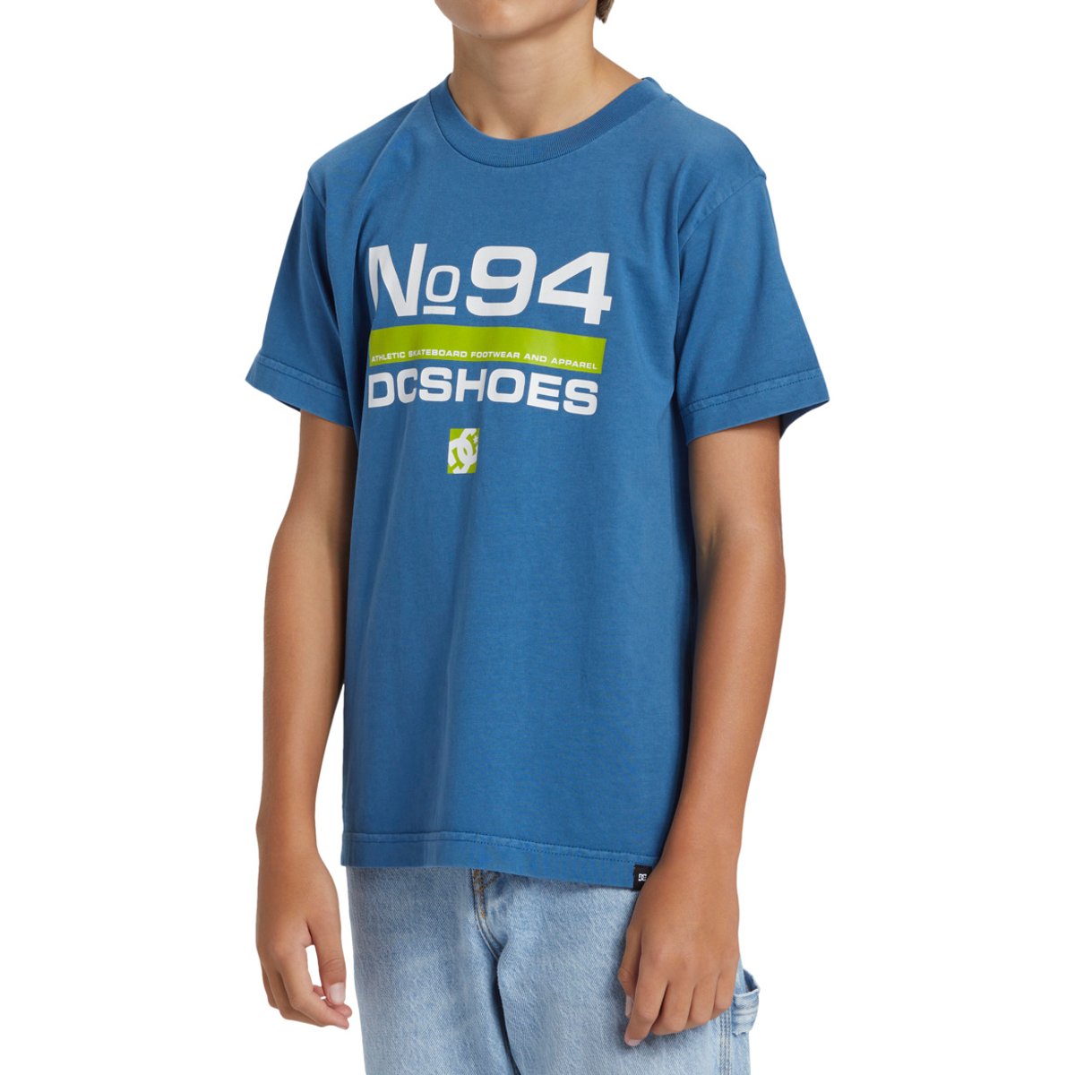 T-shirt à manches courtes NO 94. bleu dark blue enzyme wash, DC SHOES