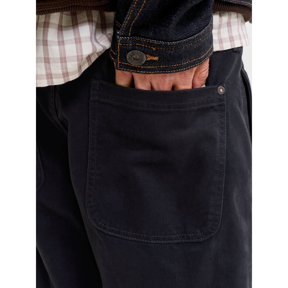 Pantalon noire - black, JACK & JONES