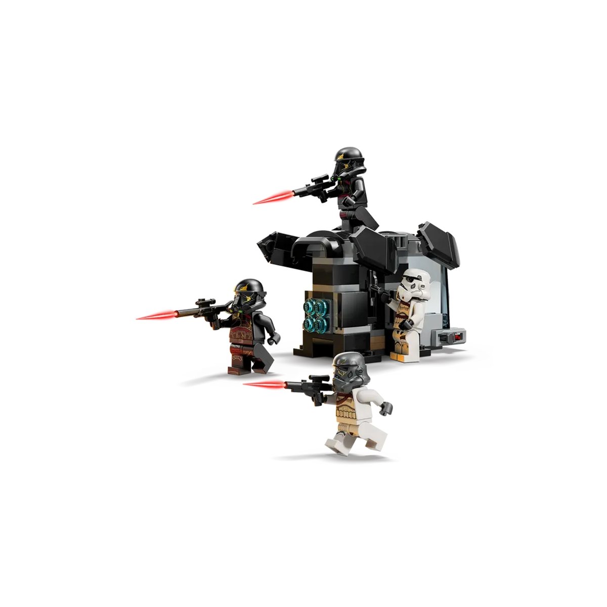 LEGO Star Wars - Combat Death Troopers contre Night Troopers - Set de Construction 75412 noir, LEGO